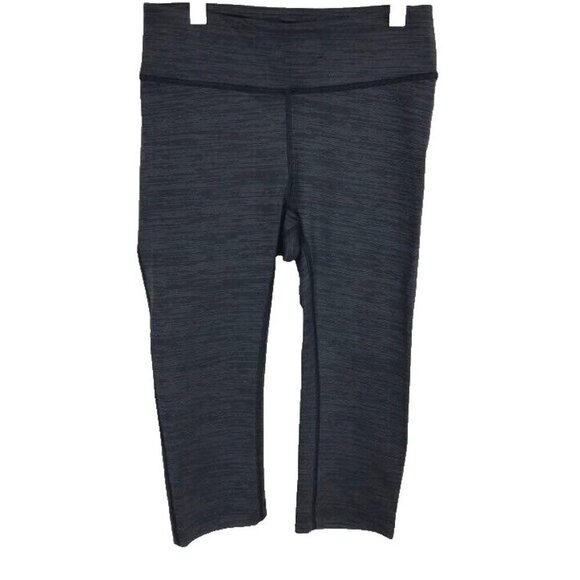 Outdoor Voices Size S Cropped Leggings Gray TechSweat Performance Workout - Picture 1 of 4